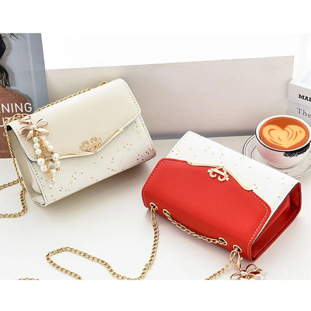 Rhinestone Handbag for Shining Messenger Clutch Bags - ElegenceTote