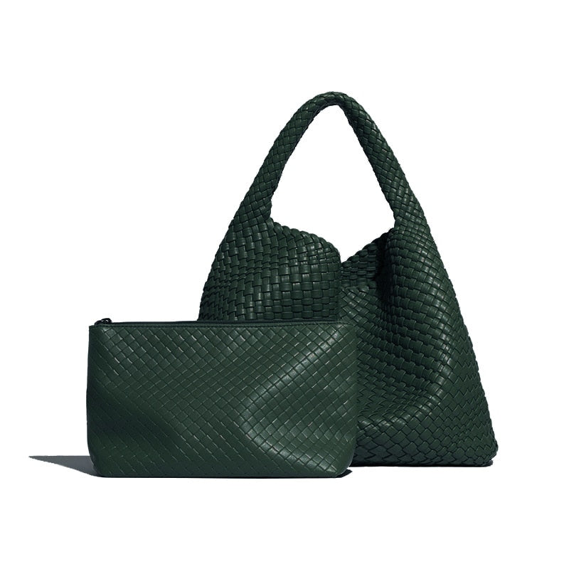 Vegan PU Leather Tote Bag - ElegenceTote