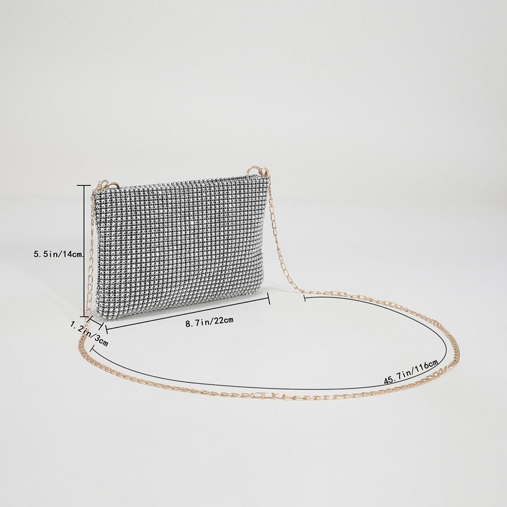 Fashion Rhinestones Clutch Bags - ElegenceTote