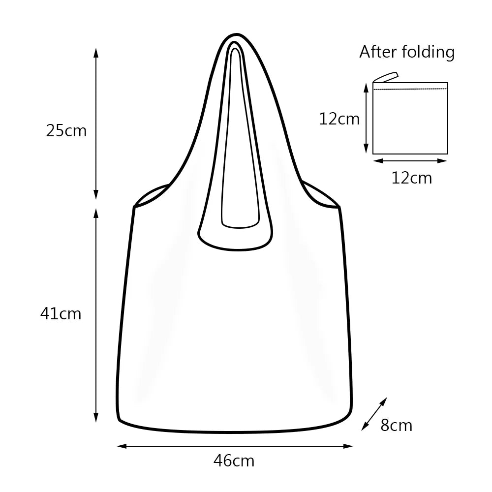 Lit thing Unisex Foldable Totes Ecological Bag Women's Handbag - ElegenceTote