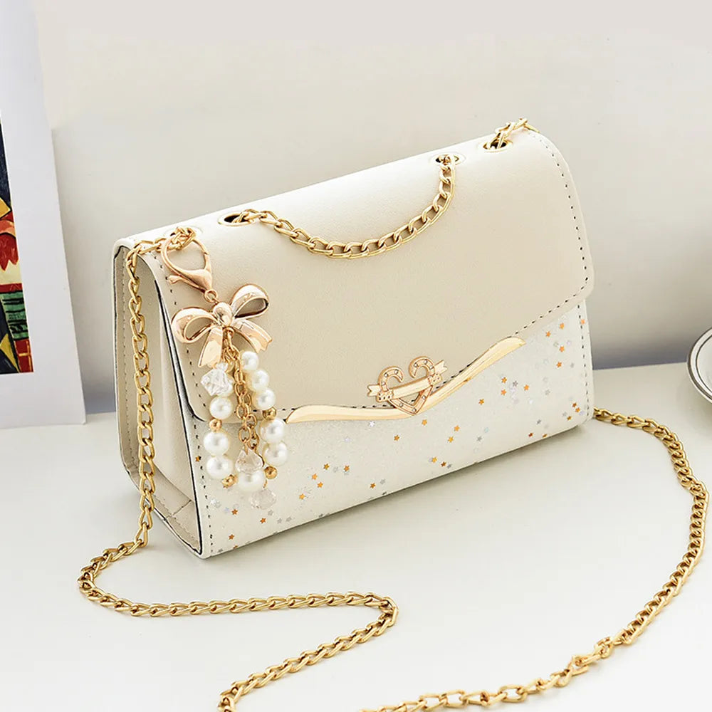 Rhinestone Handbag for Shining Messenger Clutch Bags - ElegenceTote