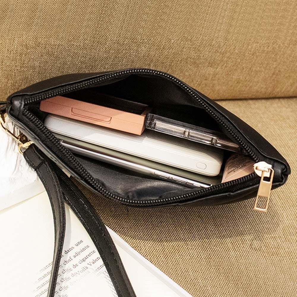 Hot HQ Stylish Pu Leather Wristlet Bag - ElegenceTote