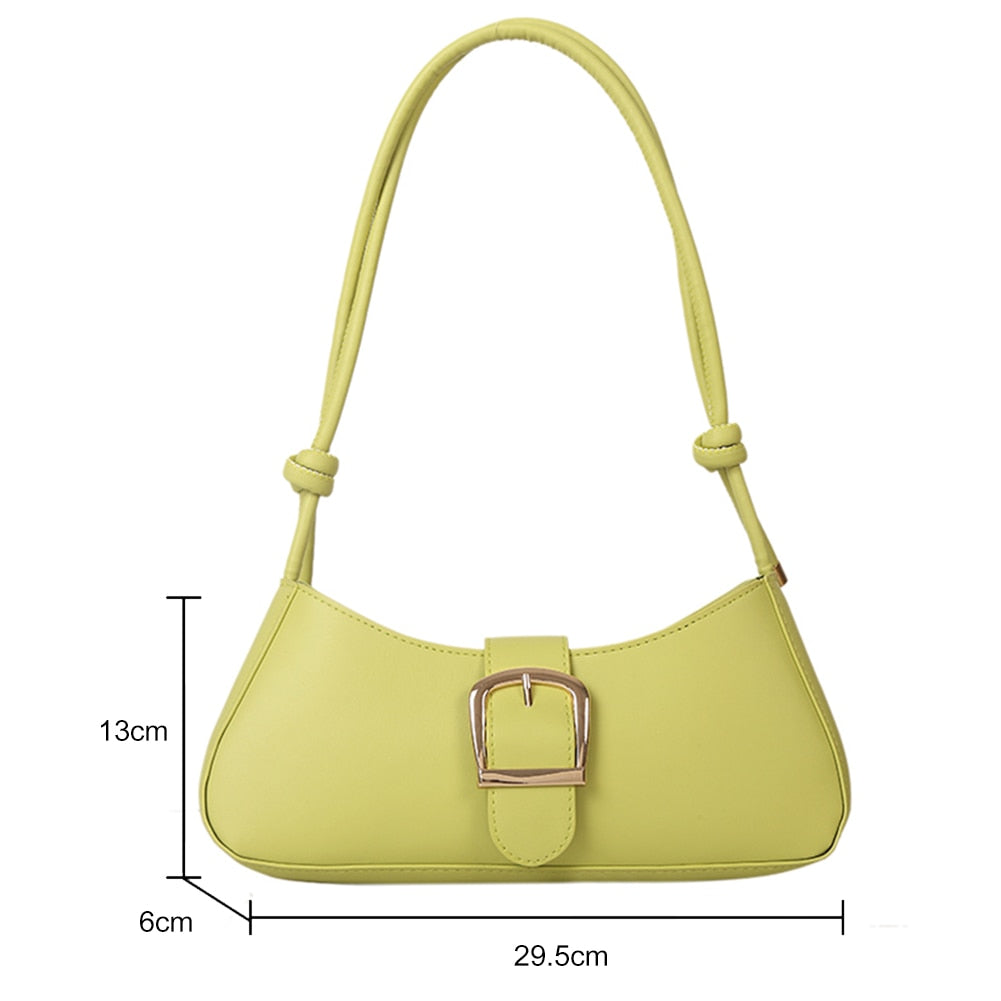 Adjustable Shoulder Half Moon Bag - ElegenceTote