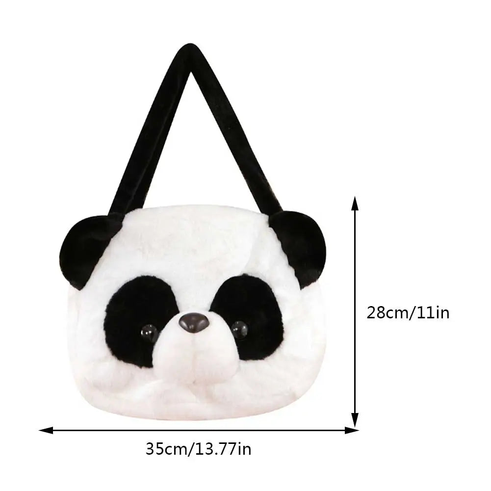 Bags Black White Cute Cartoon Panda Backpacks - ElegenceTote