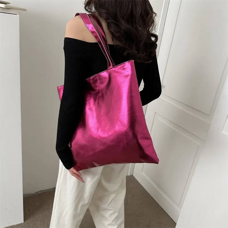 Glossy Hand Bags for Women Fashion - ElegenceTote