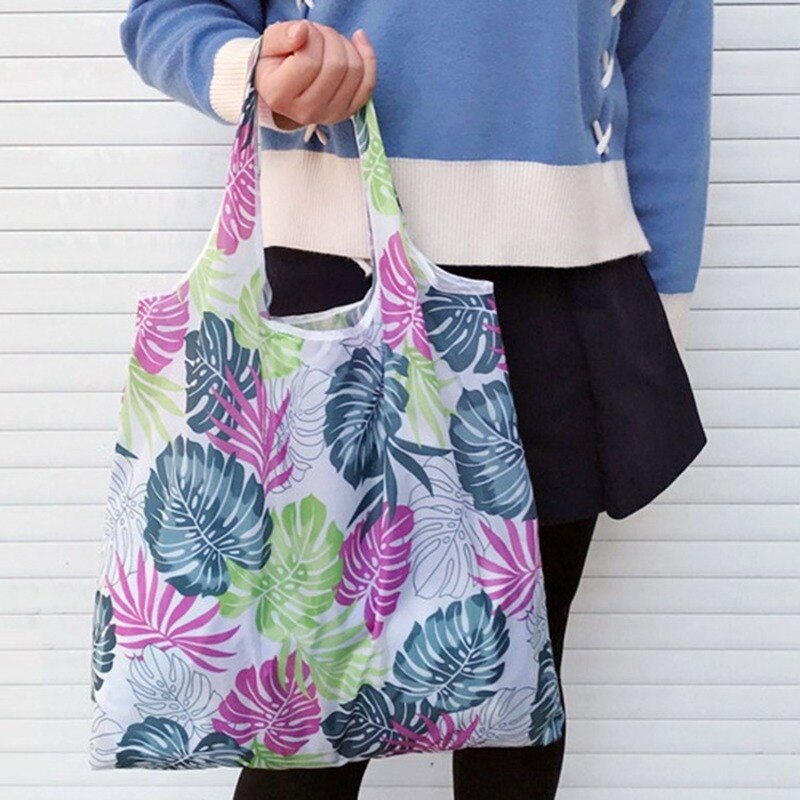 Printing Foldable Eco-Friendly Tote Folding Pouch Handbags - ElegenceTote